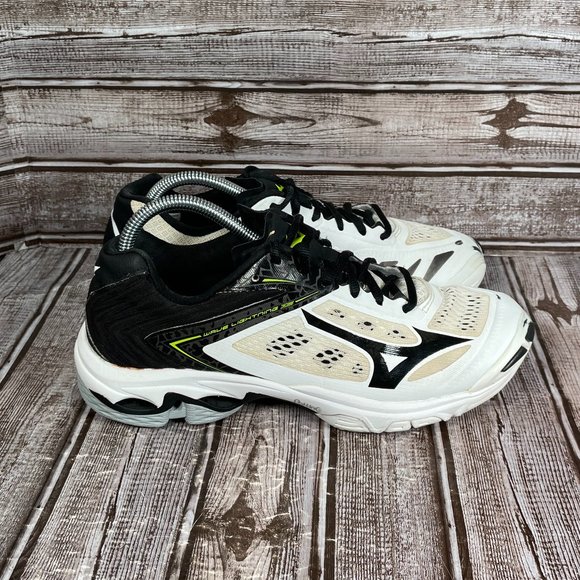 MIZUNO Wave Lightning Z5 Women's 9.5 Volleyball Sneaker Shoe White 430263-0090 - Picture 2 of 11